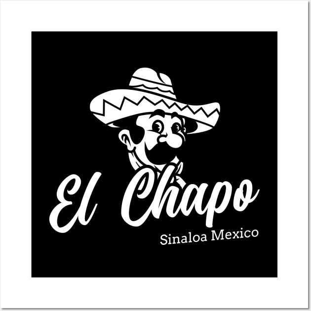 EL CHAPO GUZMAN T-SHIRT Wall Art by Cult Classics